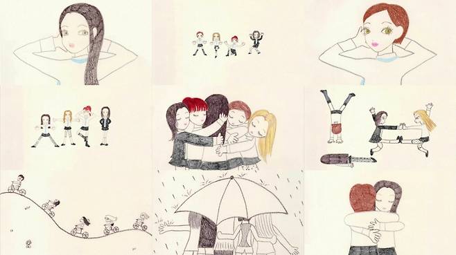 키키, '댄싱 얼론' 애니메이션 공개..독보적 감성