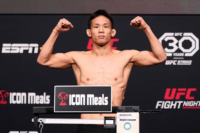 UFC 플라이급 랭킹 6위와 대결을 앞둔 박현성 [UFC 제공. 재판매 및 DB 금지]