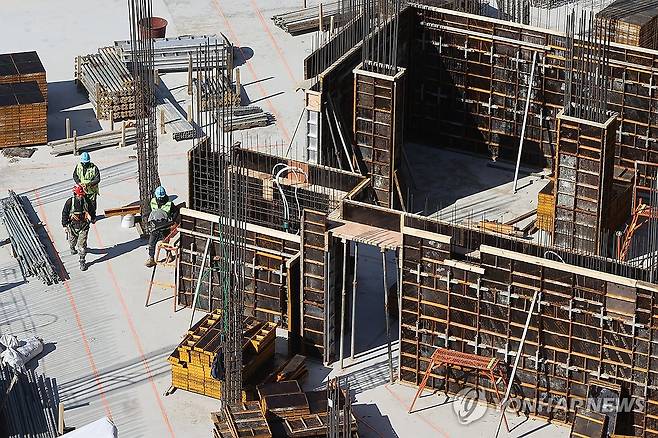 건설 현장. 기사와 직접 관련 없음. [연합뉴스 자료사진]
