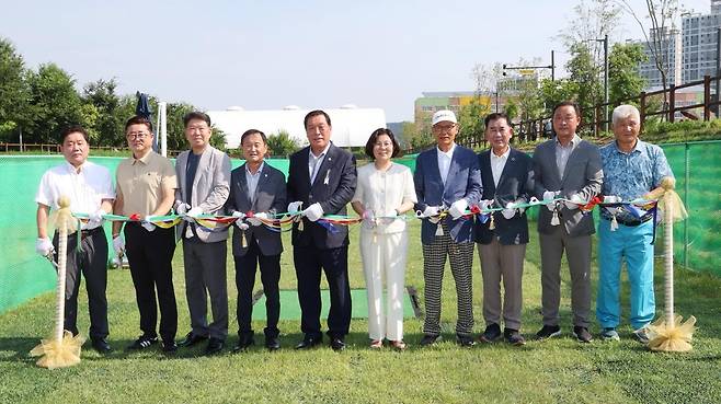 안성시 아양근린공원 파크골프장 개장식 [안성시 제공. 재판매 및 DB 금지]