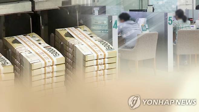 은행 예금(CG) [연합뉴스TV 제공]