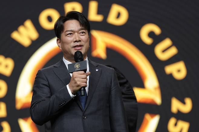 네이버1784/ FIFA 클럽 월드컵 2025 트로피 투어/ 울산HDFC/ 울산 김광국 대표이사/ 사진 정재훈