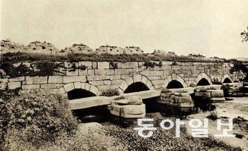 1910년대의 오간수문 모습