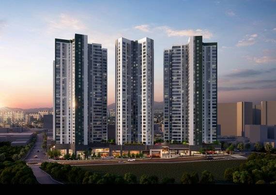 [벤처밸리 푸르지오 투시도]