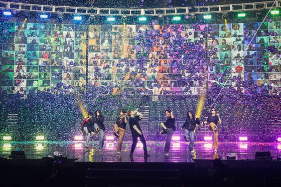 방탄소년단 2020년 온라인 콘서트 ‘BTS MAP OF THE SOUL ON:E’. [사진 하이브]