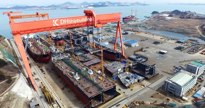 대한조선 전경.&nbsp;