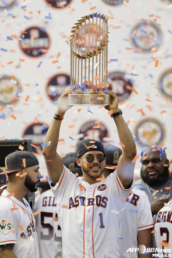 코레아는 2017년 휴스턴의 월드시리즈 우승을 이끌었다. 사진=ⓒAFPBBNews = News1