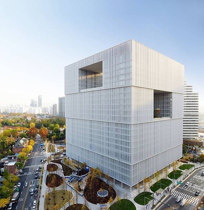 [서울=뉴시스] 아모레퍼시픽 본사 전경(사진=아모레퍼시픽 제공) *재판매 및 DB 금지