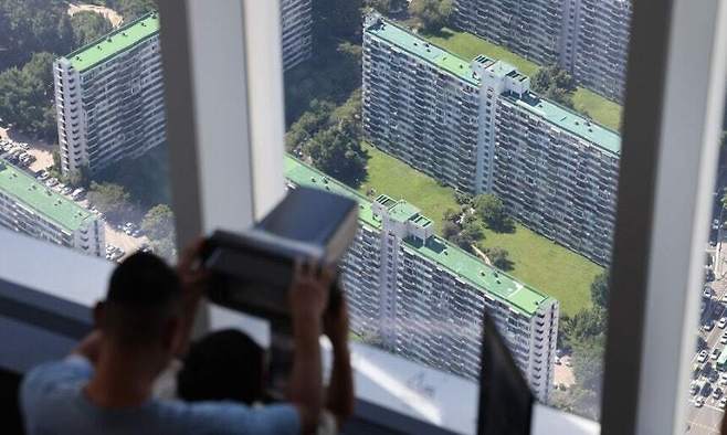 31일 서울 송파구 잠실주공5단지. 연합뉴스