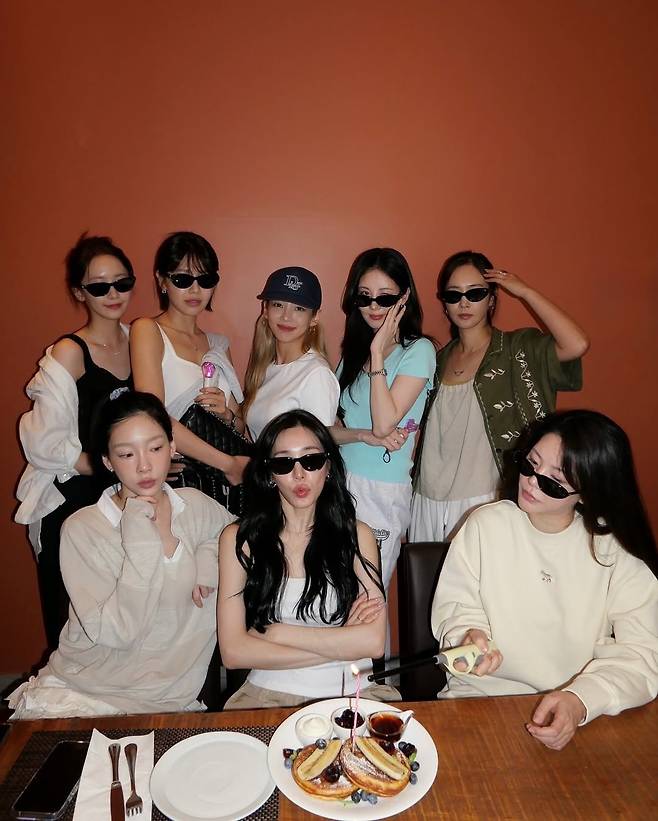 소녀시대. 티파니 SNS 캡처