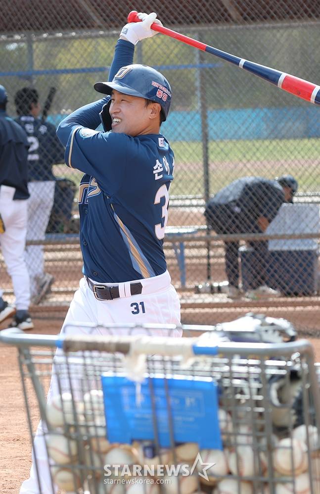 NC 손아섭. /사진=김진경 대기자