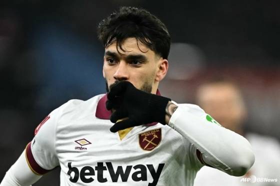 웨스트햄 유나이티드 미드필더 루카스 파케타. /AFPBBNews=뉴스1