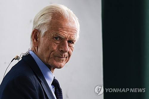 피터 나바로 백악관 무역·제조업 담당 고문 [AP 연합뉴스 자료사진. 재판매 및 DB 금지]