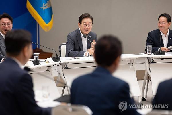 이재명 대통령, 전국 시도지사 간담회.연합뉴스 제공