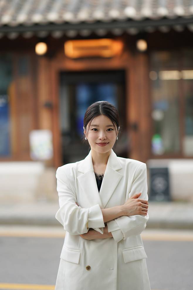 뮤지컬 배우 김수하가 데뷔 무대인 웨스트엔드에서 9월8일 한국 창작 뮤지컬 ‘웨그에이지: 외쳐, 조선!’을 소개한다. 사진 | PL엔터테인먼트
