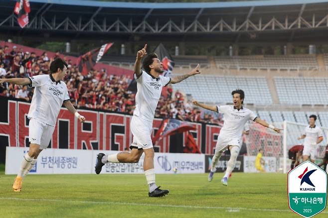 성남-부천전. 사진제공=한국프로축구연맹