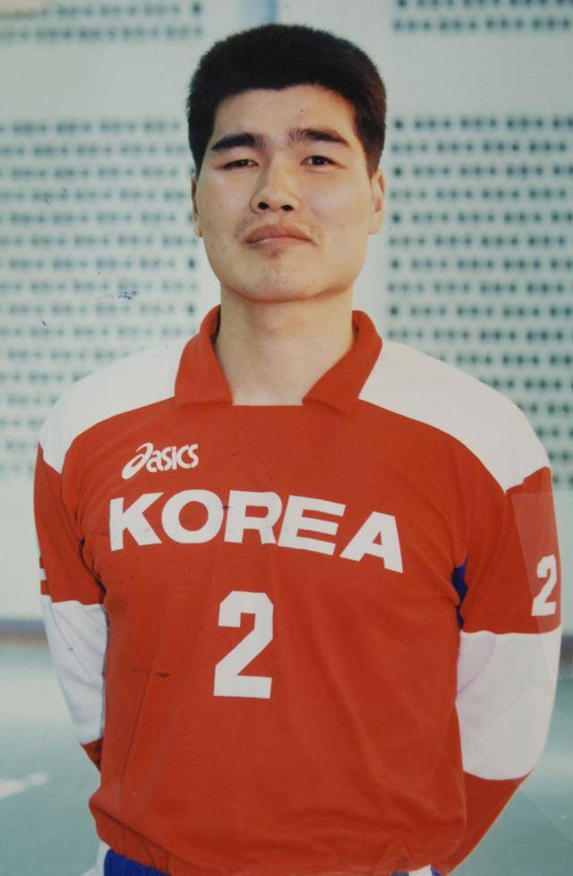한국 배구 국가대표 시절 임도헌. 한국일보 자료사진