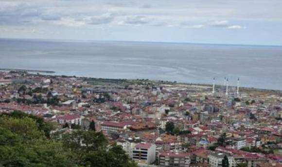 트라브존 공원의 전망대에서 바라본 흑해 바다 전경. [사진=윤영선]