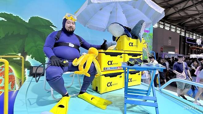 ▲ 그 사이에 데이브는 출항 준비 완료, 이제 낚을 시간이다