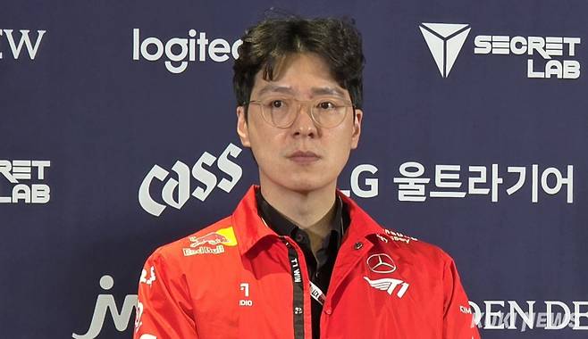 김정균 T1 감독. 김영건 기자
