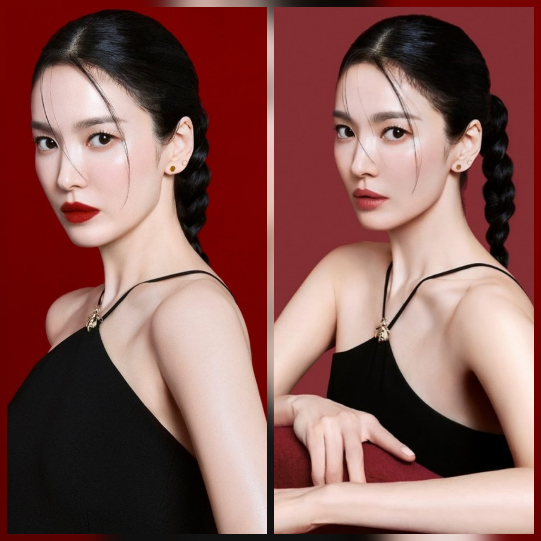 송혜교가 고혹적인 뷰티 컷으로 완벽하게 달라진 분위기를 선보였다.사진=송혜교 SNS