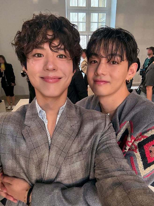 뷔와 박보검