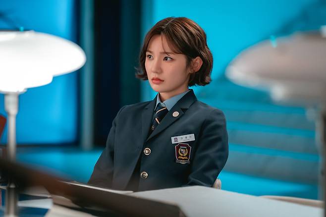 ‘청담국제고등학교2’ 속 배우 이은샘. 와이낫미디어, 리안컨텐츠 제공