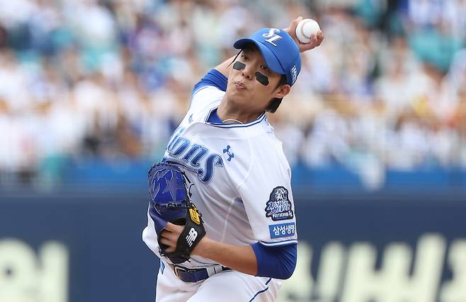 삼성 원태인.  연합뉴스