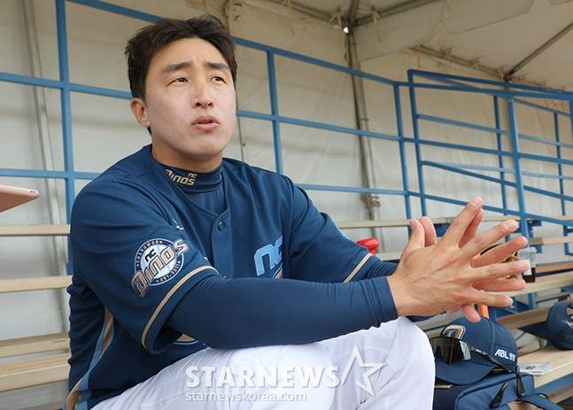 NC 시절 손아섭. /사진=김진경 대기자