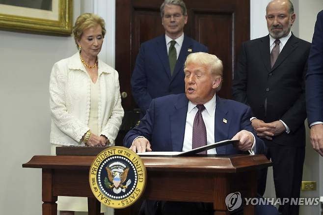 도널드 트럼프 대통령 [AP 연합뉴스 자료사진]