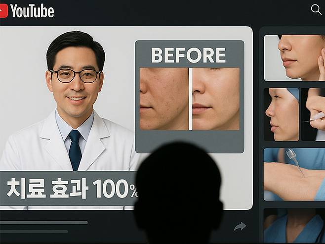 AI&nbsp; 의료광고 이미지를 ChatGPT를 통해 생성했다. 사진=ChatGPT