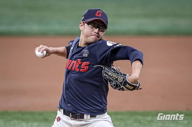 롯데자이언츠 선발 박세웅이 역투를 펼치고 있다. 사진=롯데자이언츠