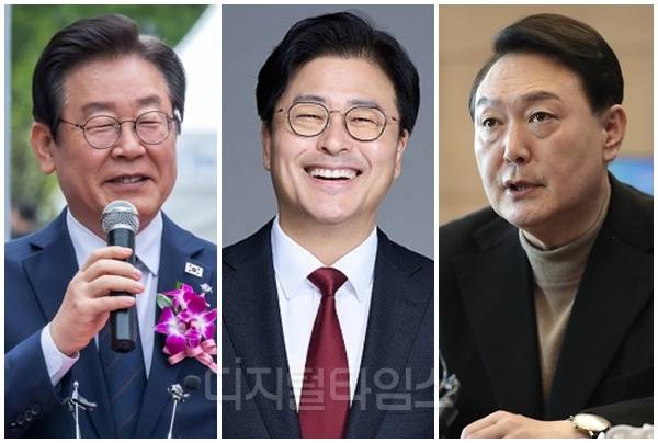 (왼쪽부터) 이재명 대통령, 김종혁 전 국민의힘 최고위원, 윤석열 전 대통령. [디지털타임스 DB, 대통령실 제공]