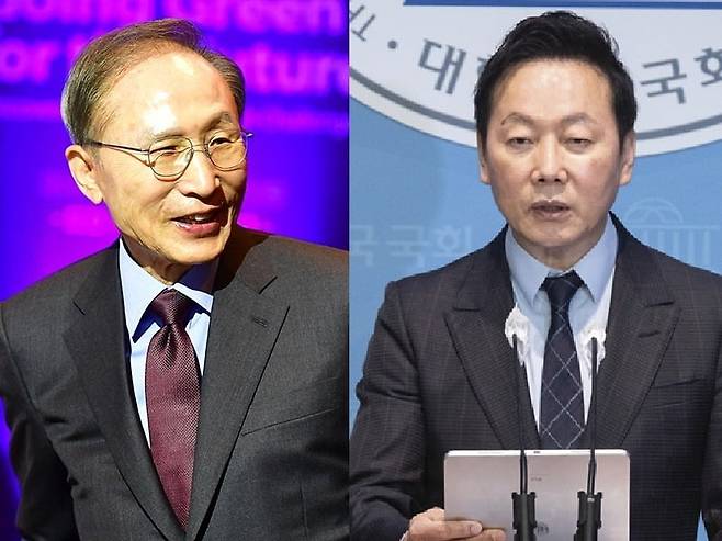 이명박 전 대통령, 정봉주 전 의원/ 사진=뉴스1