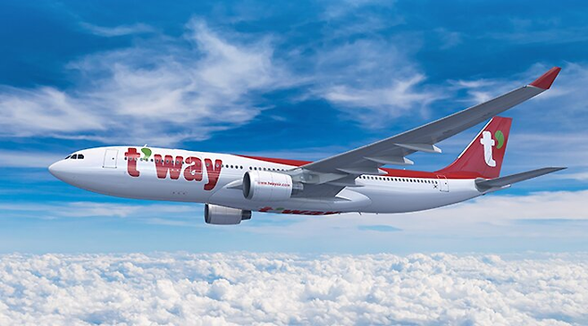 티웨이항공 항공기 / 사진=티웨이항공