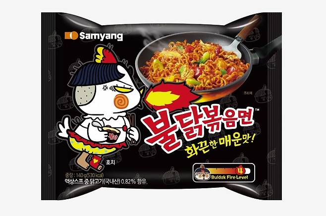 불닭볶음면 [삼양식품 홈페이지 캡처. 재판매 및 DB 금지]