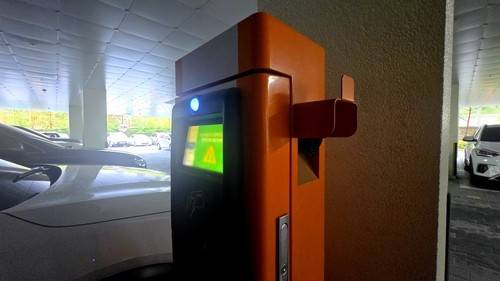 전기차 충전기를 설치하고도 미운영 중인 학교 [전석훈 경기도의원 제공. 재판매 및 DB 금지]