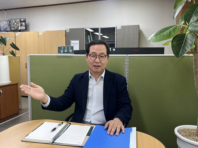 심우천 동구문화센터 센터장. /박건우 기자