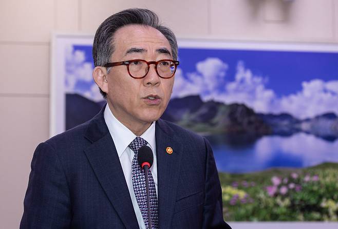 조태열 전 외교부 장관. /뉴스1
