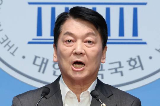 안철수 국민의힘 대표 후보. 연합뉴스