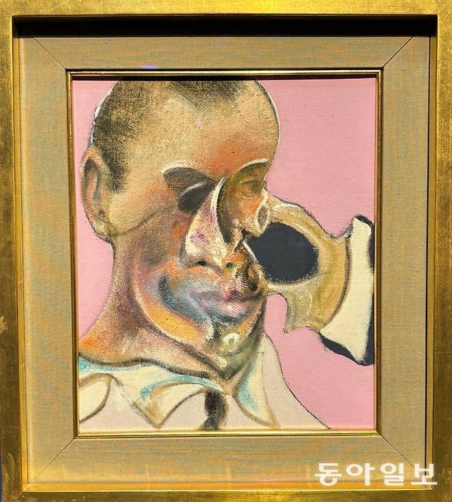 프랜시스 베이컨의 ‘남자의 초상에 관한 연구’. 김민 기자 kimmin@donga.com