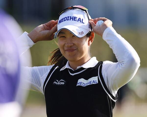 고진영, 전인지, 김효주, 최혜진, 윤이나, 유해란, 김세영, 김아림, 방신실, 양희영, 이소미, 임진희 프로, 이민지, 리디아 고, 넬리 코다, 야마시타 미유 등이 출전한 2025년 미국여자프로골프(LPGA) 투어 메이저 골프대회 AIG여자오픈. 우승 경쟁에 뛰어들었던 김아림 프로. 사진제공=Charlie Crowhurst/R&A/R&A via Getty Images