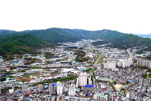 3기 신도시로 개발되는 하남 교산지구 전경. 하남시 제공