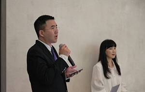 김치환 디아드 총괄본부장이 환영사를 전하는 모습.