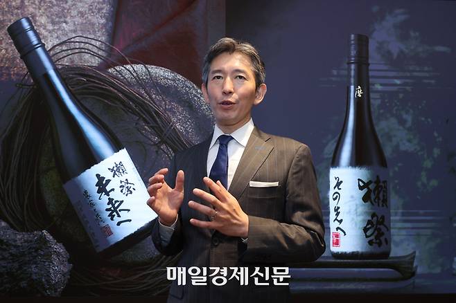 카즈히로 사쿠라이 닷사이 회장 2025.7.18 [이승환기자]