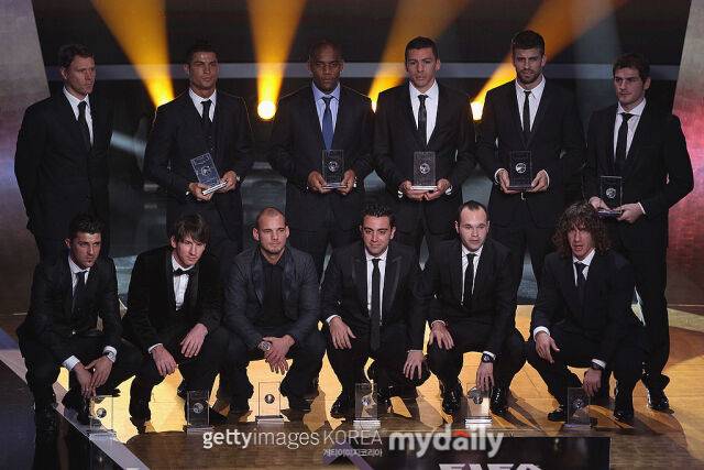 2010년 발롱도르 시상식. /게티이미지코리아