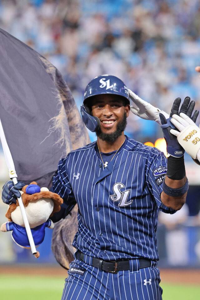 삼성 라이온즈 르윈 디아즈./삼성 라이온즈