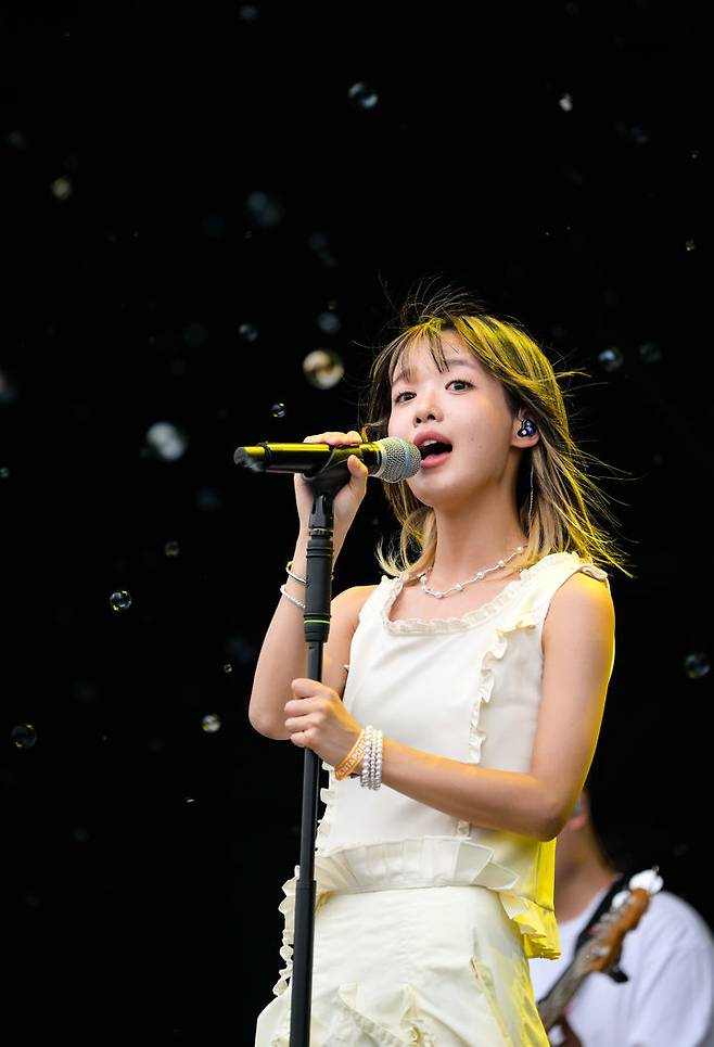 [인천=뉴시스] 한로로. (사진 = 펜타포트 사무국 제공) 2025.08.04. photo@newsis.com *재판매 및 DB 금지