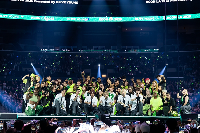 KCON LA 2025 공식사진. 사진 제공=CJ ENM.