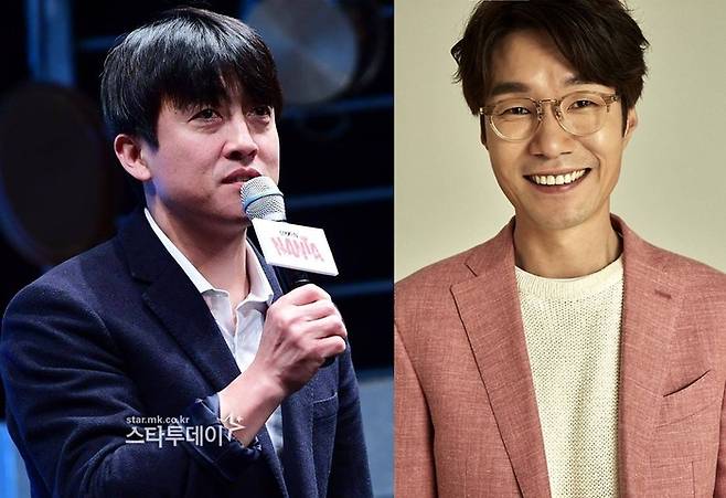장혁진(왼쪽). 고 송영규. 사진|스타투데이DB, WS엔터테인먼트
